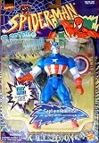  : Spider-Man Electro Spark Captain America Figure