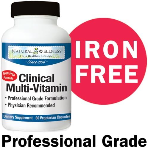 Natural Wellness Clinical Multi-Vitamin for Liver Support - 60 Capsules - 1 Month Supply - SAVE 10%