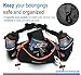 Hydration Running Belt with Water Bottles (2x BPA-free 10 Oz) Fits iPhone 6s plus- Light,Soft Neoprene Fuel Belt for Running,Race,Marathon,Hiking- Men & Women Runners belt with Water bottles