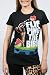 Angry Birds - Bird Flip Juniors T-Shirt in Black