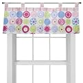 Sumersault Window Valance- Geo Girl