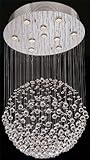 IMAGE OF Lite Source LS-19582 Cristallo Crystal Ceiling Lamp, Egypt Crystals