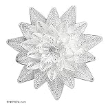 Brooch, &acute; Mae Kue Flower &acute; 2 &acute; W 2 &acute; L - B00011V70U