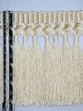 5 1/2 Silky Braid Tassel Bullion Fringe Trim Gold Per Yard