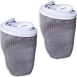 Fitness Gym Towels (2 Pack) for Workout, Sports and Exercise - Soft, Lightweight, Absorbent, Quick-drying, Odor-free, Machine-washable