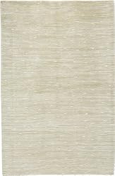 Handmade Indian Nouveau "Shimmer Design" Rug