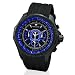 Alienwork® Racing V12 Automatic Mechanical Motorsport Multi-function Watch Black Edition Blue
