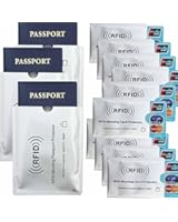 RFID Block ID Credit Card Passport Secure Protector Sleeve Case Holder Shields Anti Theft