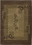 IMAGE OF Rizzy Rugs GA-3106 2-Foot-3-Inch-by-7-Foot-7-Inch Galleria Area Rug, Foliage Beige