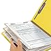 Smead Pressboard Legal Size File Folders with SafeSHIELD Fasteners, 2 Dividers, 2