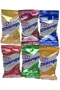 GU Chomps Mixed 12 Pack (12 Packs) w/ Free Zym Hydration Trial