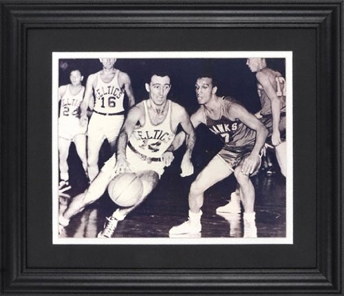Mounted Memories Boston Celtics Bob Cousy Framed Photo