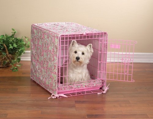 PINK - SMALL 24 - 2-Piece Crate Cover and Bed Sets