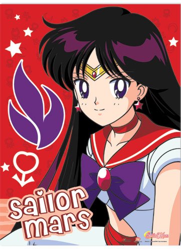 Great Eastern Entertainment Sailormoon Sailor Mars Wall Scroll, 33 by 44-Inch