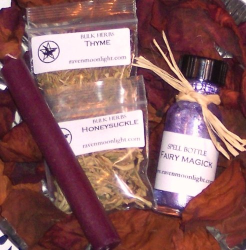 Herbal Spell Bottle: The Dreaming