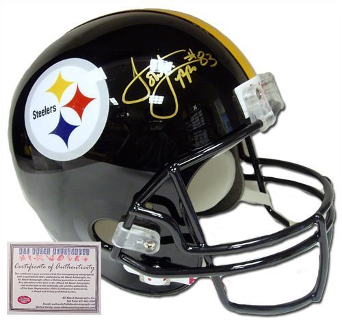 Louis Lipps Pittsburgh Steelers NFL Hand Signed Mini Replica Football Helmet