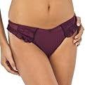 Gilligan & O'Malley&reg; Satin Thong - Dark Red