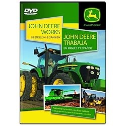 John Deere Works In English and Spanish / John Deere Trabaja en inglés y español.