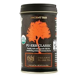 Rishi Tea Pu-erh Classic, 3.2-Ounce Tins (Pack of 3)