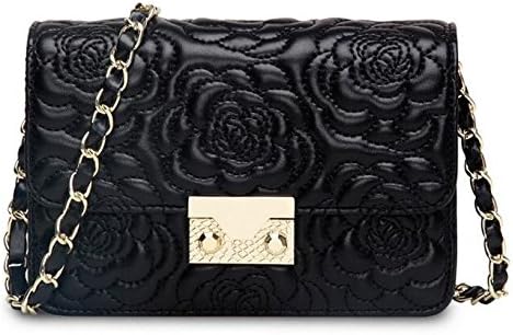 Talentote 2016 Summer Lambskin Mini Shoulder Bag Small Messenger Flap Chain Bag ttc-gss-652411 (black)