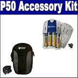 Nikon Coolpix P50 Digital Camera Accessory Kit includes: SB257 Charger, SDC ....