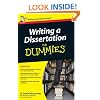 Writing a Dissertation For Dummies