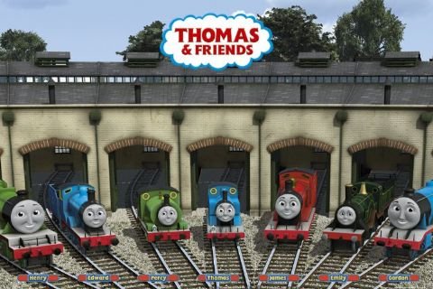 Children Posters: Thomas The Tank Engine - Garage - 61x91.5cm