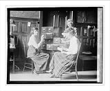 Historic Print (M): Suffragette card index