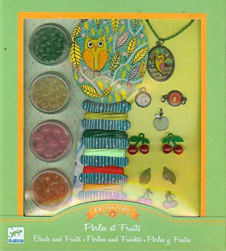 Djeco Beads and Fruits Jewelry Making Kit
