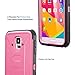 S5 Case, Galaxy S5 Case, ULAK Hybrid KNOX ARMOR Heavy Duty Shockproof Dual Layer Protective Case for Samsung Galaxy S5 Device (Rose Red)