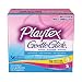 Playtex Gentle Glide Tampons, Unscented, Multipack of 18 Regular and 18 Super Absorbency Tampons, 36-Count Boxes (Pack of 2)