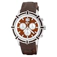 Love Peace and Hope Midsize LPE04 Time for Peace Brown Chronograph Watch