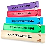 Plastic Train Whistles (8) Party Supplies