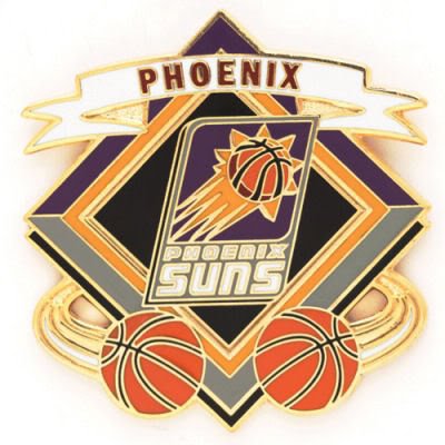 PHOENIX SUNS OFFICIAL LOGO LAPEL PIN
