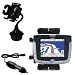Magellan Roadmate 3000T Auto Cup Holder with Car Charger - Uses Gomadic TipExchange