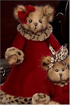Leona Leopard 14" Victorian Valentine's Day Dressed Stuffed Teddy Bear by Bearington