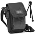 Protective Camera Case For SAMSUNG EC-SH100 , DV300F , ST66 , ST76 , WB150F , WB850F , TL205 , PL120 , ST65 and More Digital Cameras ***Includes Convenient Shoulder Strap & Mini Tripod