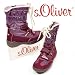 Herbst/Winter 2009/10 Wetterfeste Stiefel für Girls von s.Oliver mit Warmfutter, und Tex-Membrane in lila