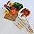 Marshmallow Roasting Sticks Telescoping Forks Smores Skewers for Camping Cookware and Patio Fire Pit Accessories. FDA Approved Stainless Steel