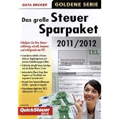 Steuersparpaket 2011/2012 (f�r Steuerjahr 2011)