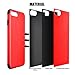 iPhone 7 Case Carbon Fiber,Roybens Hybrid Rubberized Ultra-Slim Anti-Slip Case TPU Leather Shockproof Cover for iPhone 7 (2016) - WineRed