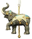 Review Kurt Adler  / Carousel Merry-Go-Round Exotic Elephant Christmas Ornament