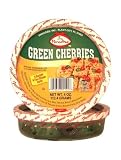 Paradise Green Cherries, Whole, 4 Ounce Tubs (Pack of 12)