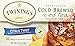 Twinings of London - Iced Tea Cold Brewed Refreshing Citrus Twist - 20 Tea Bags