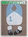 Boys of Summer Baseball Bib and Bootie Crochet Pattern