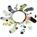 Baby Toddler Boys Age 1-2 Years Cotton 12 Pairs Crew Mid Calf Socks Mix Size 4-6