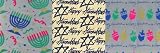 500 Feet of Hanukkah Gift Wrap Paper - Multiple Designs