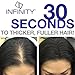 Infinity Hair Fibers, Dark Brown, 5g