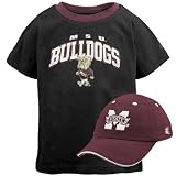 Mississippi State Bulldogs Infant One on One Cap & Tee Combo