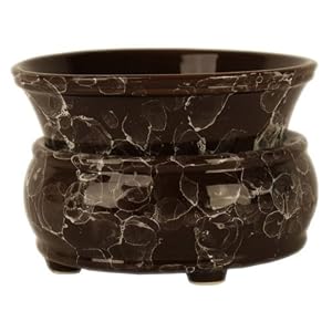 Marble Brown 2 Piece Electric Candle and Tart Warmer by Our Brand Industries
